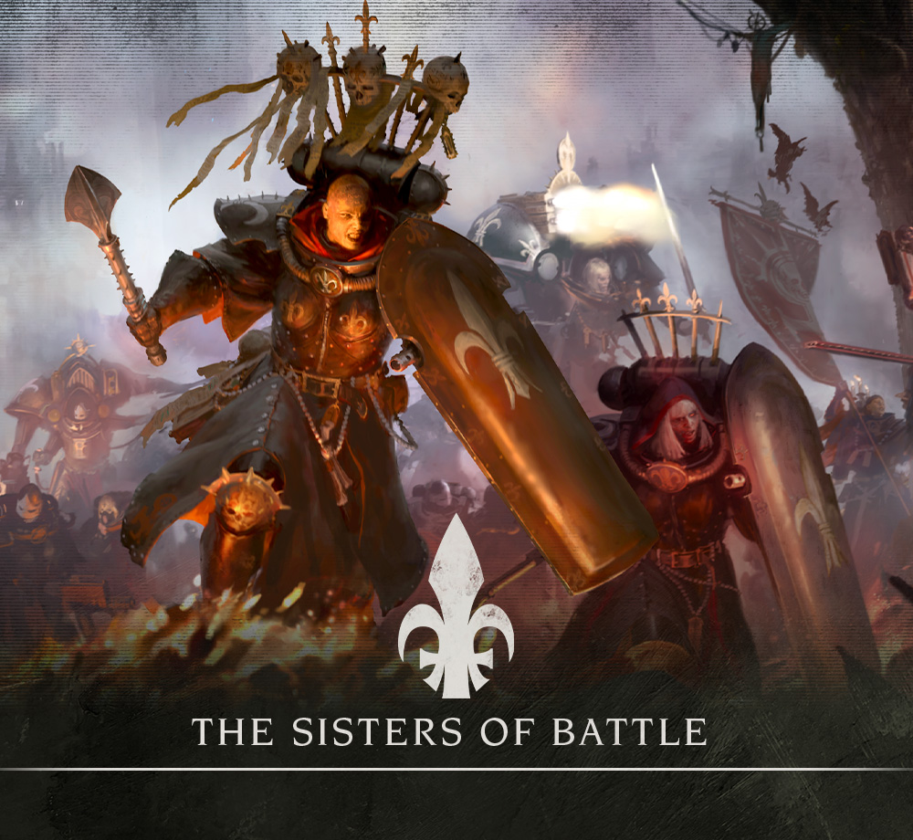 Facção em Foco: Adeptas Sororitas - Legionários 40K