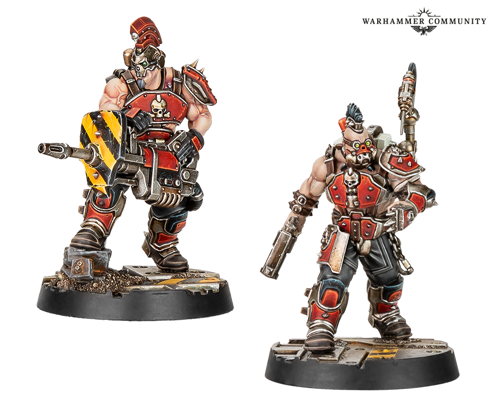 Miniatura Goliath em pose de combate