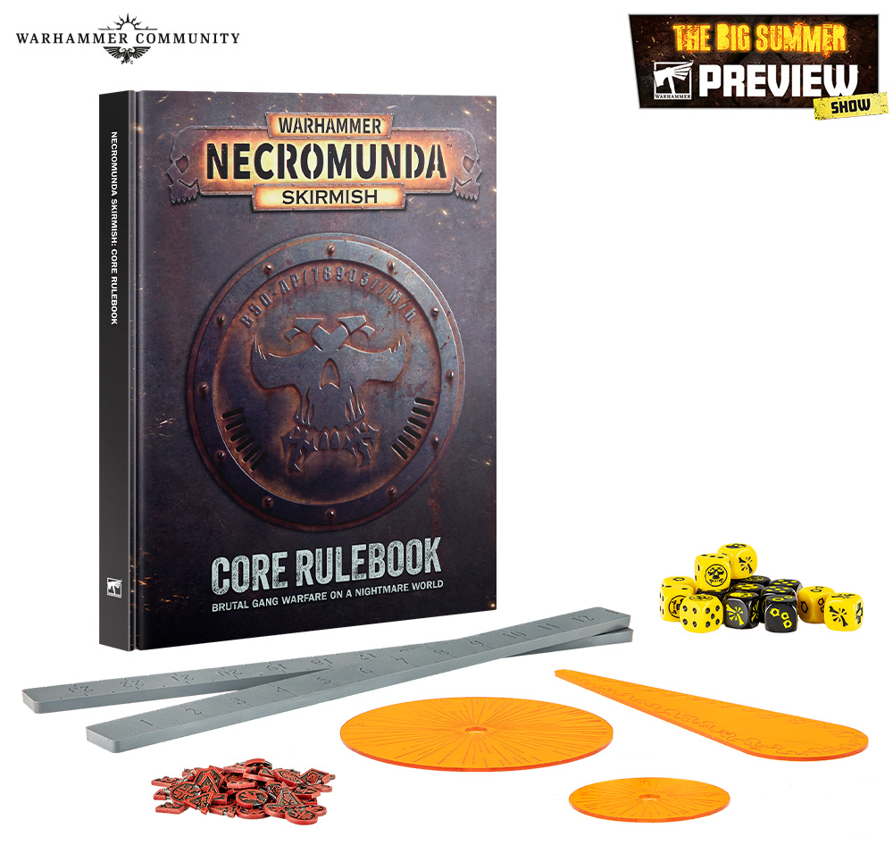 Capa do novo Livro de Regras Básicas de Necromunda