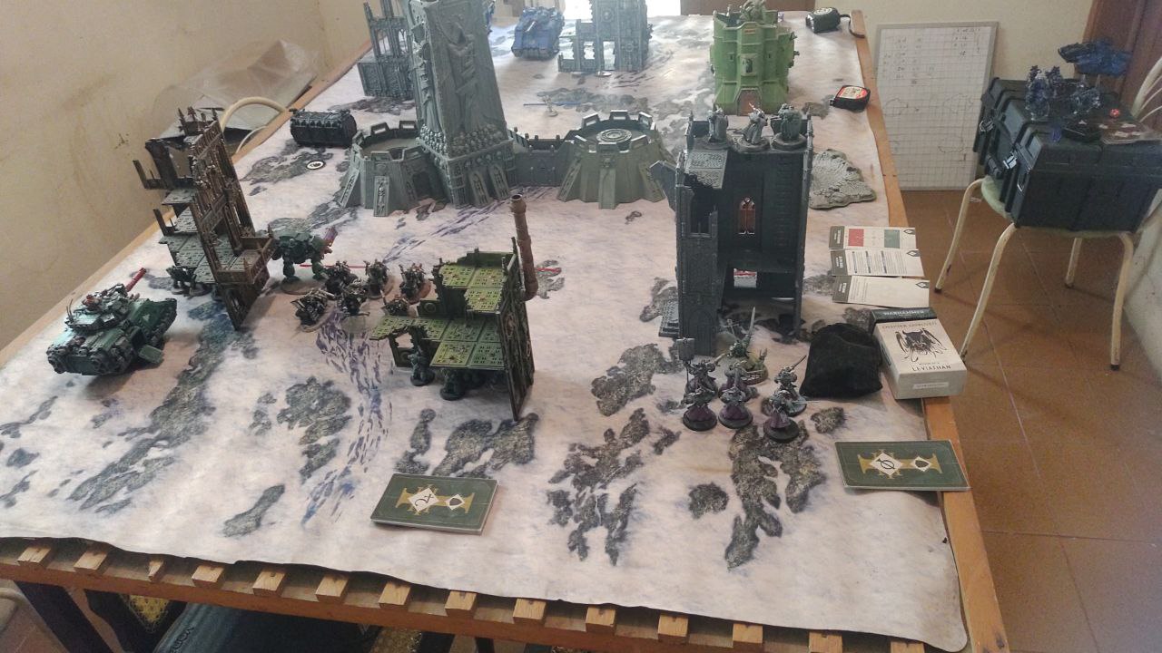 Implantação vista do lado dos Dark Angels