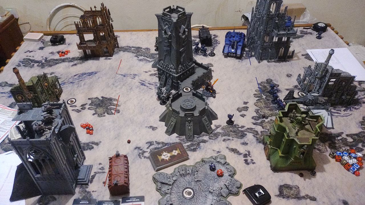 Mesa ao fim da quarta rodada