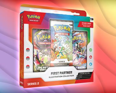 Caixa da coleção First Partner Series 2 do Pokémon TCG